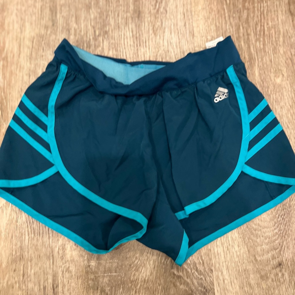 Adidas Women's Blue Athletic Shorts